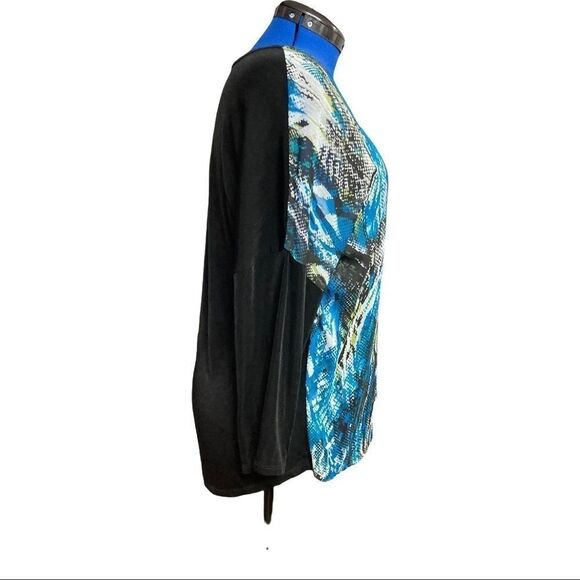 AFFINITY FOR KNITS, Women’s multicolored top, Sz L‎ - Picture 4 of 12